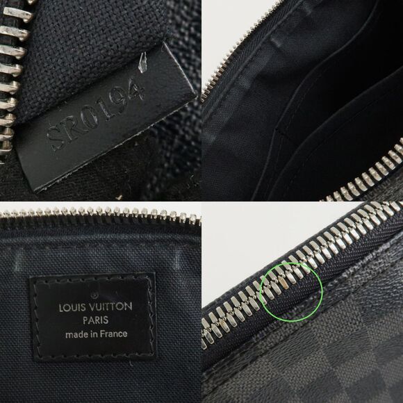 💎✨BEAUTIFUL✨💎 Authentic LOUIS VUITTON Damier Graphite Mick PM Black Bag - Picture 5 of 7